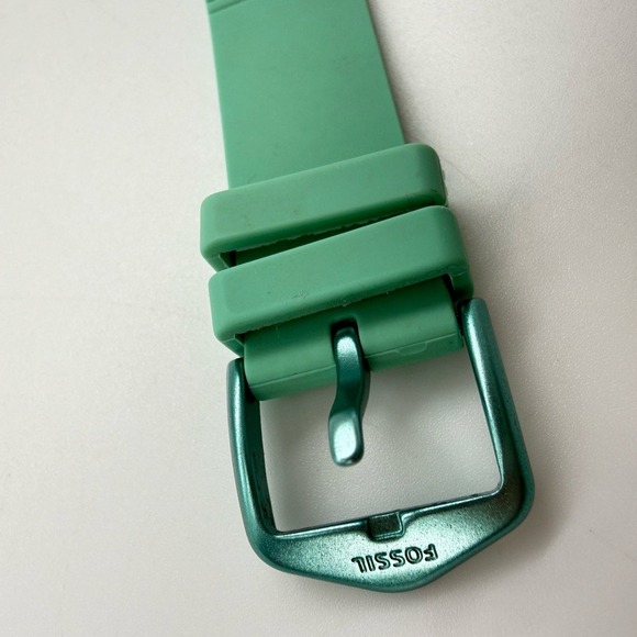 Women's Fossil Poptastic Teal Multifunction Sports Watch Chronograph Style Works - Picture 5 of 7